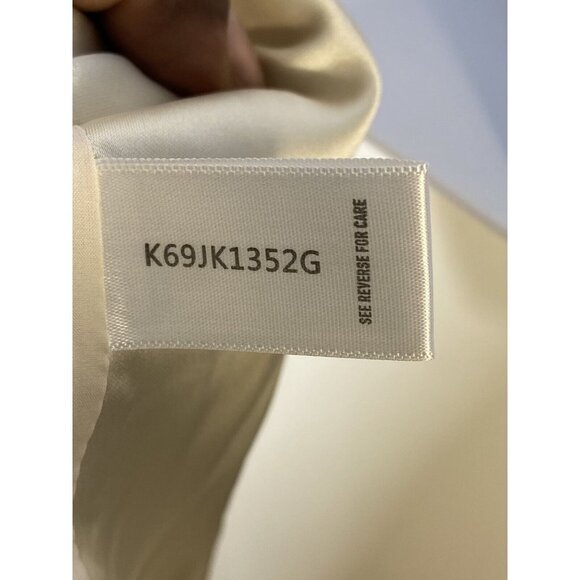 Bishop + Young Womens Open Front Blazer‎ Jacket Satin Silk Size Small - Picture 8 of 10